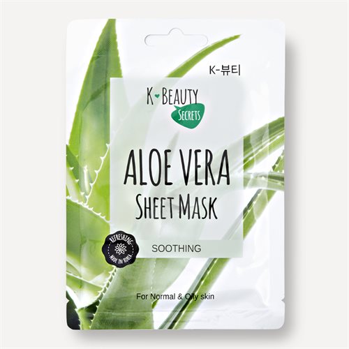 K-Beauty Secrets Aloe Vera Sheet Mask